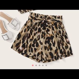 Shein Cheetah Shorts
